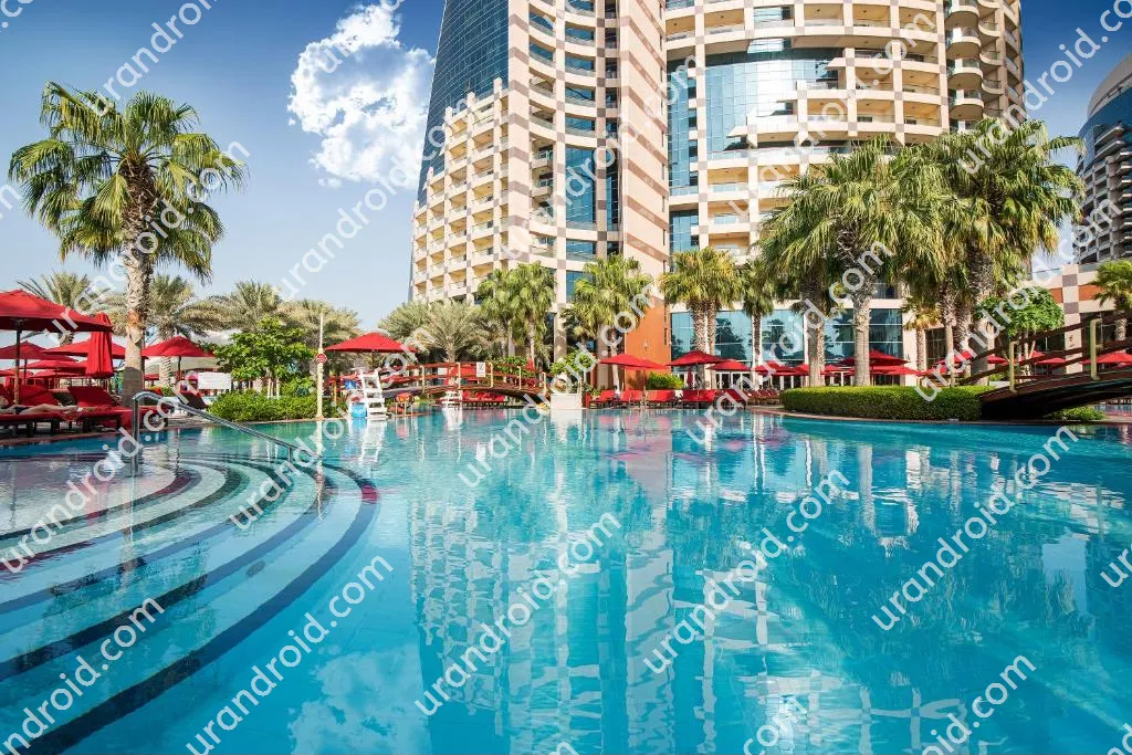افضل فنادق أبوظبي مع مسبح خاص